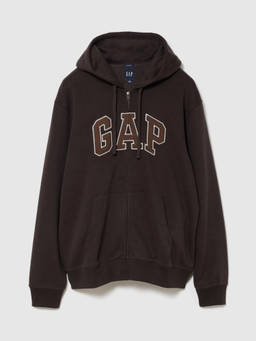 GAP - Men'S Logo Regular-Fit Zip-Front Sweatshirt