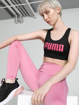 Puma - Mid Impact Graphic Women's Sports Bra