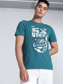 Puma - The Hooper 1 Mens Green T-Shirt