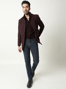 Rare Rabbit - Earth-2- Double Shade Slim Fit Men Jeans - Navy