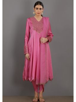 Asaga - Women Faiza Anarkali Kurta with Pant and Dupatta