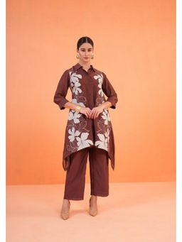 ORIGANI - Brown Noir Tunic and Pant