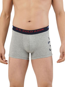 U.S. POLO ASSN. - Men Light Grey I015 Natural Cotton Trunks