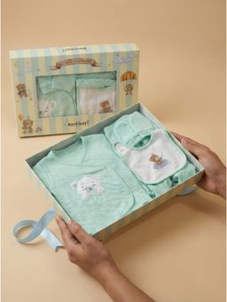 Nautinati - Baby Pure Cotton 5-Pieces Gift Set (0-6 Months)
