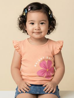 Nautinati - Baby Girls Pure Cotton Tops