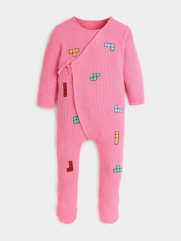 Somersault - Expert Builders Wrap-Style Cotton Sleepsuit