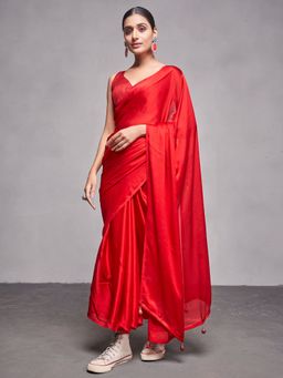 KALISTA - Silk Blend Saree with Unstitched Blouse