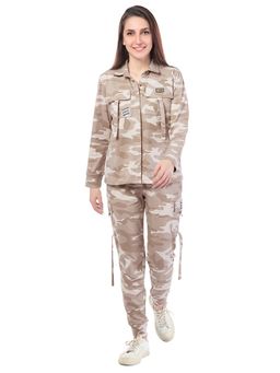 Juliet - Womens Urban Camo - Co-Ord Scs - 24001 Beige (Set of 2)