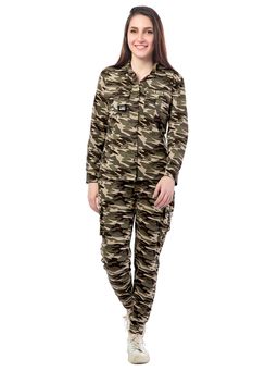 Juliet - Womens Wild and Free - Co-Ord Scs - 24002 Military Green (Set of 2)