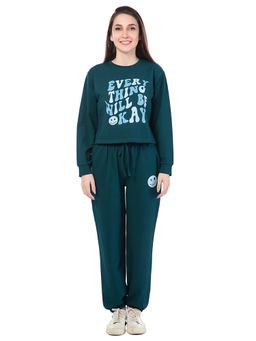 Juliet - Womens Positive Thoughts - Co-Ord Scs - 24036 Teal (Set of 2)