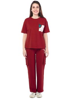 Juliet - Womens Radiant Red - Co-Ord Scs - 24039 Red (Set of 2)