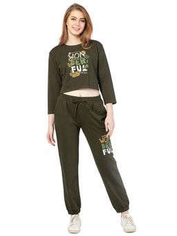 Juliet - Womens Wonderfully Olive - Co-Ord Scs - 24042 Olive (Set of 2)