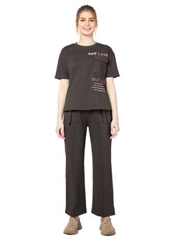 Juliet - Womens Sleek Self Love - Co-Ord Scs - 24043 Dark Grey (Set of 2)