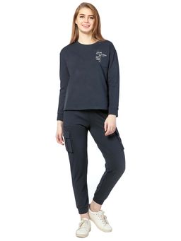 Juliet - Womens Breezy Blue - Co-Ord Scs - 24051 Navy Blue (Set of 2)