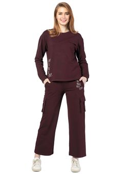 Juliet - Womens Empower Her Journey - Co-Ord Scs - 24052 Wine (Set of 2)