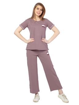 Juliet - Womens Travel Love - Co-Ord Scs - 24053 Mauve (Set of 2)