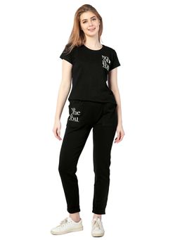 Juliet - Womens Empower Yourself - Co-Ord Scs - 24054 Black (Set of 2)
