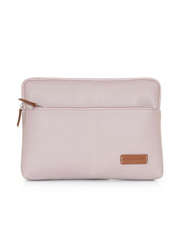 Giordano - Pink Secure Slim Water-Resistant Vegan Leather 13-Inch Tablet & iPad Sleeve