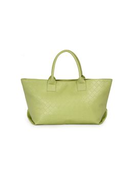 Nautica - Twin Grab Handles Women's Large Green PU Tote Bag