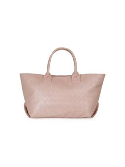 Nautica - Twin Grab Handles Women's Large Pink PU Tote Bag