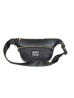 Nautica - Stylish Sports Unisex Medium Waist Belt Bag - Black