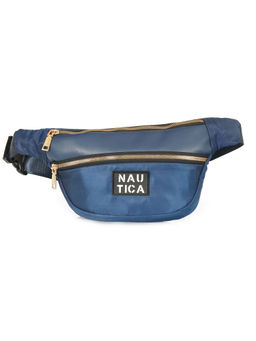 Nautica - Stylish Sports Unisex Medium Waist Belt Bag - Navy Blue