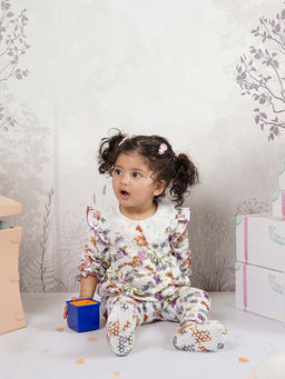 THE BABY TRUNK - Garden Fairy Organic Cotton Broderie Co-Ord Set