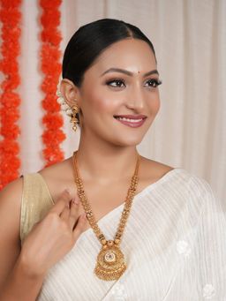 Smars Jewelry - Traditional Stone Necklace Set For Women