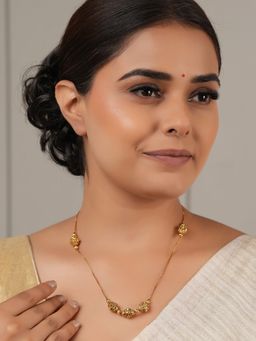 Smars Jewelry - Delicate Antique Gold Ball Chain