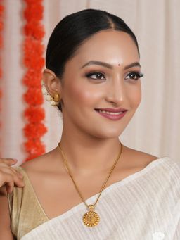 Smars Jewelry - Small Antique Gold Pendant Set