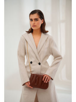 Kelby Huston - Noha Crossbody Sling Bag Brown