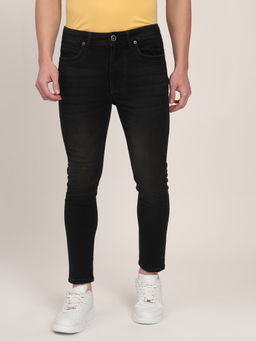 JadeBlue - Night Grey Cotton Blend Washed Jeans