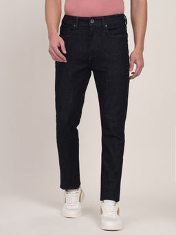 JadeBlue - Blue Cotton Stretch Washed Straight Fit Jeans