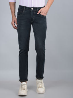 CRIMSOUNE CLUB - Men Black Jeans