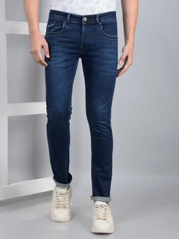 CRIMSOUNE CLUB - Men Blue Jeans