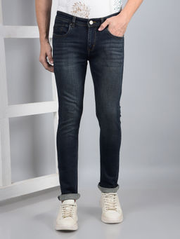 CRIMSOUNE CLUB - Men Blue Jeans
