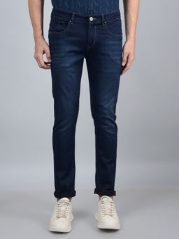 CRIMSOUNE CLUB - Men Blue Jeans