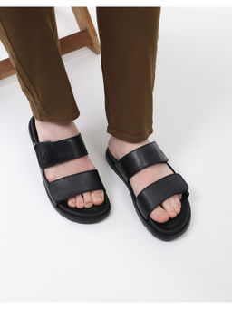 Monte Carlo - Men Black Sandals