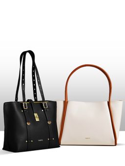 THESTO - The Collective Medium Shoulder Bag & Tote Bag (Set Of 2)