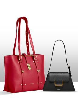 THESTO - The Collective Athena Medium Shoulder Bag (Set Of 2)