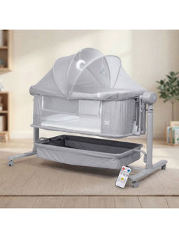 Mee Mee - Cloud Love Smart Automatic Baby Cradle with Cry Sensor, Auto Swing and Bluetooth