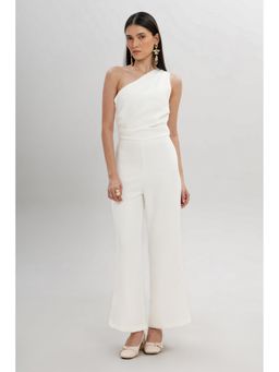 COLOR CAPITAL - One Shoulder Jumpsuit