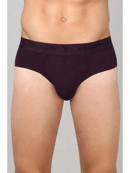 Van Heusen - Men Purple Solid Modal Flexi Stretch Ultra Soft Briefs