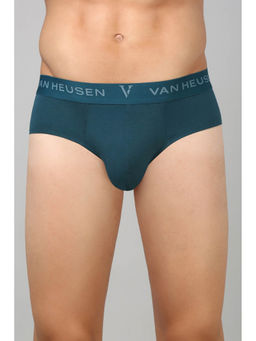 Van Heusen - Men Teal Solid Modal Flexi Stretch Ultra Soft Briefs
