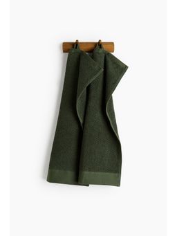 H&M - Green 2-Pack Cotton Terry Guest Towels