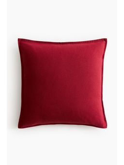 H&M - Red Linen-Blend Cushion Cover