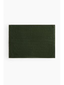 H&M - Green Textured Bath Mat