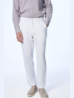 TERRA LUNA - Mens Don Chino Khadi White Pant