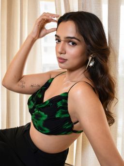 Le Concept - Hannah Printed Georgette Cowl Top