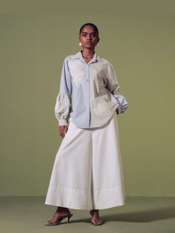 TRISARA - Meadow Stripe Georgette Shirt